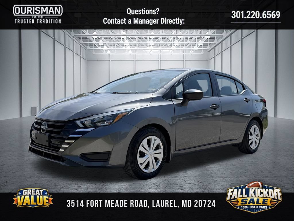 Used 2025 Nissan Versa S w/ Trunk Package FWD image 2