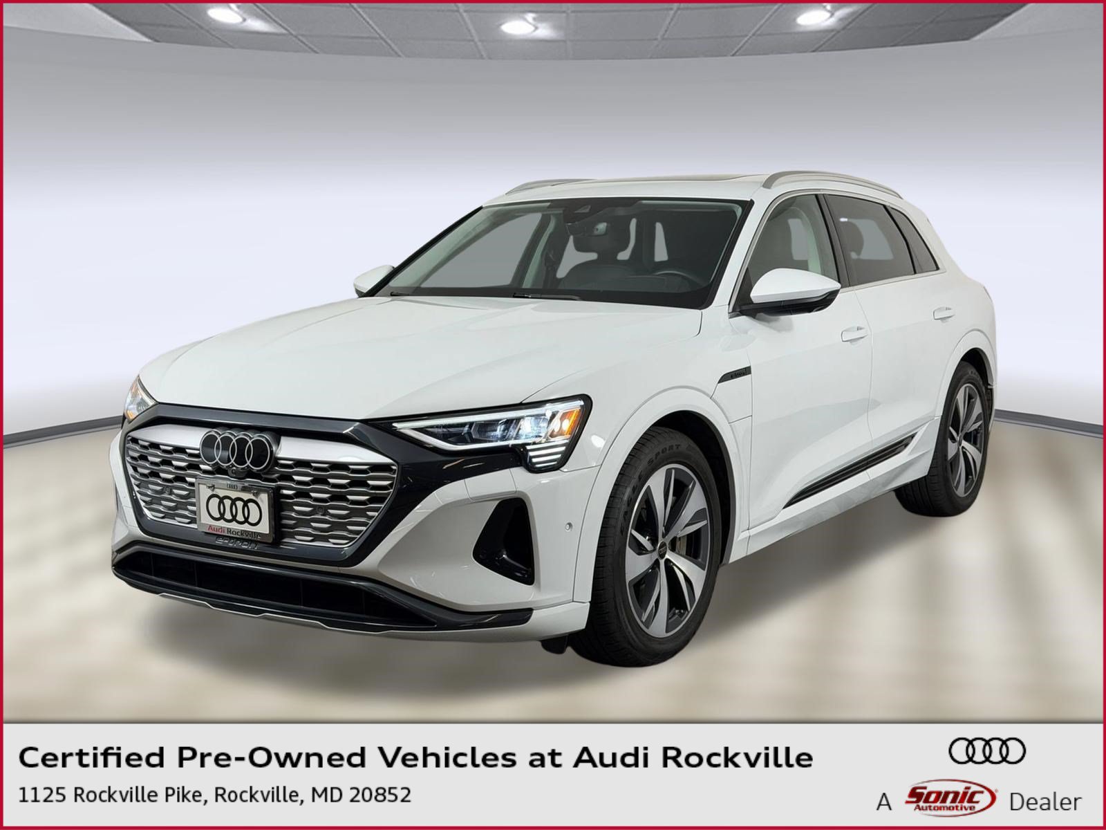 Certified 2024 Audi Q8 e-tron Premium Plus w/ Premium Plus Package