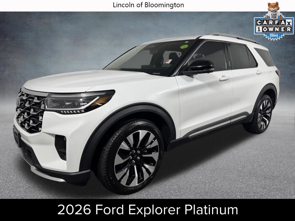 Used 2026 Ford Explorer Platinum w/ LUX Leather Package