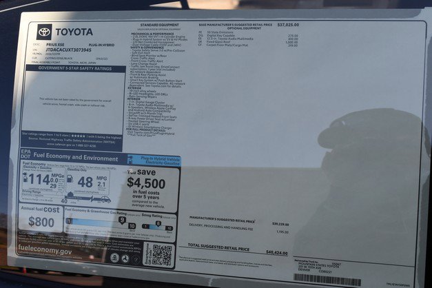 New 2026 Toyota Prius Plug-In Hybrid FWD image 15