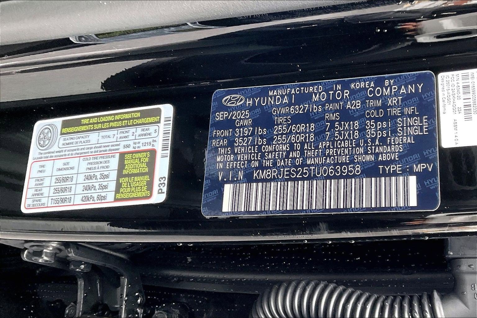 New 2026 Hyundai Palisade XRT Pro image 8