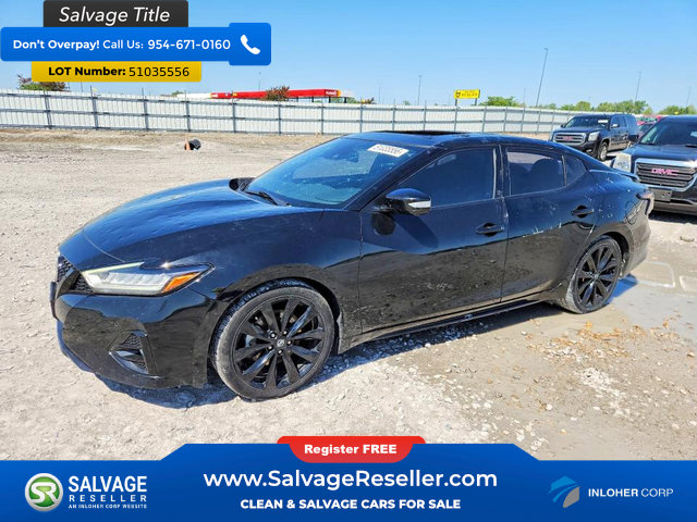 Used 2021 Nissan Maxima SR w/ Sport Mat Group FWD image 1