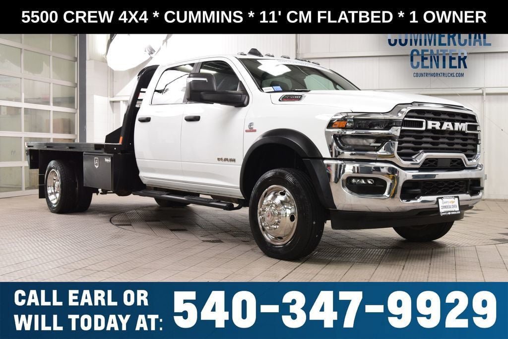 Used 2025 RAM 5500 4x4 Crew Cab image 1