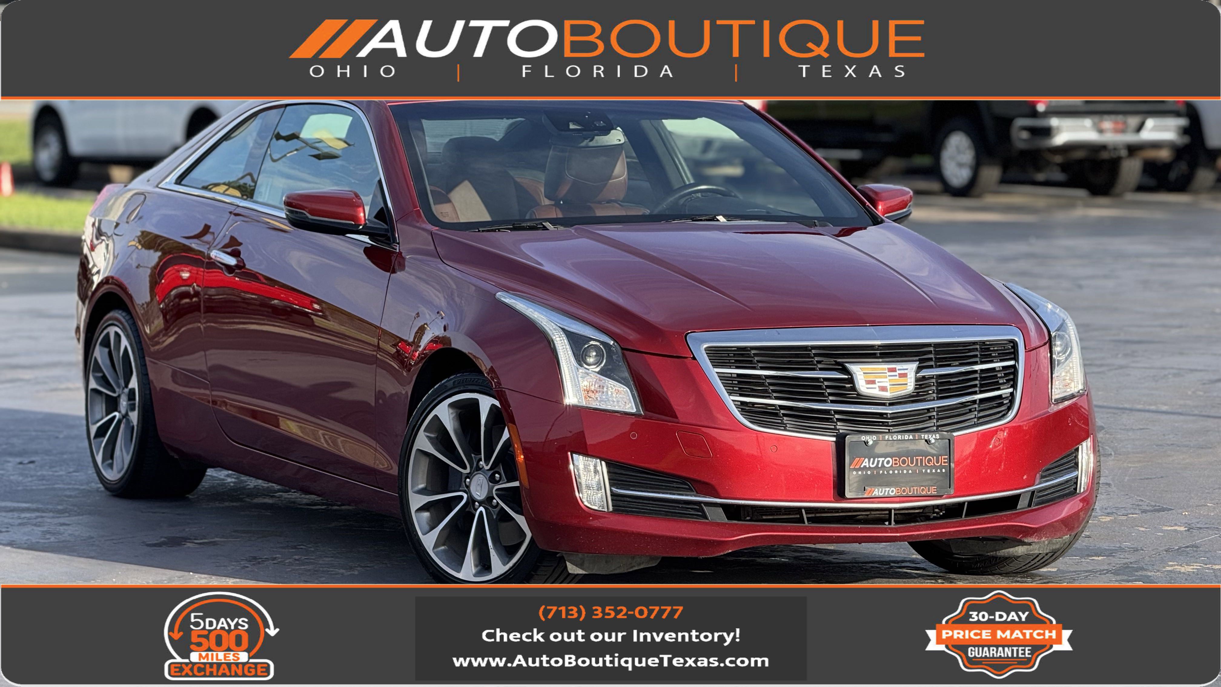 Used 2015 Cadillac ATS Luxury w/ Safety and Security Package