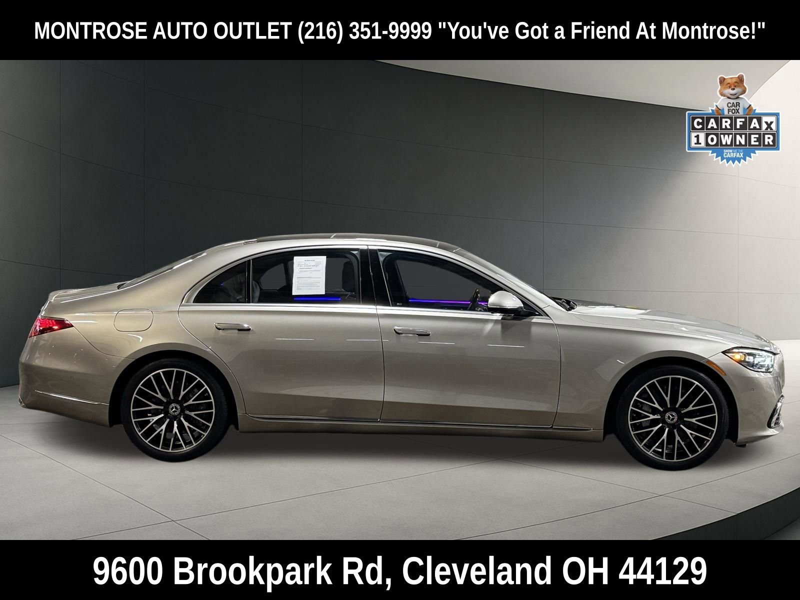 Used 2022 Mercedes-Benz S 580 4MATIC Sedan image 3