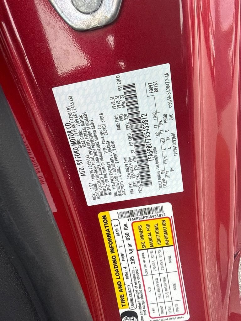 Used 2024 Ford Mustang GT RWD image 20