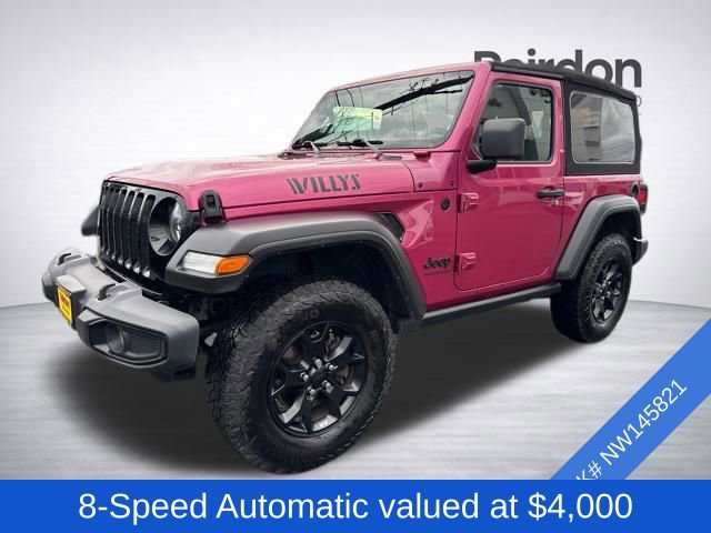 Used 2022 Jeep Wrangler Willys AWD/4WD image 3