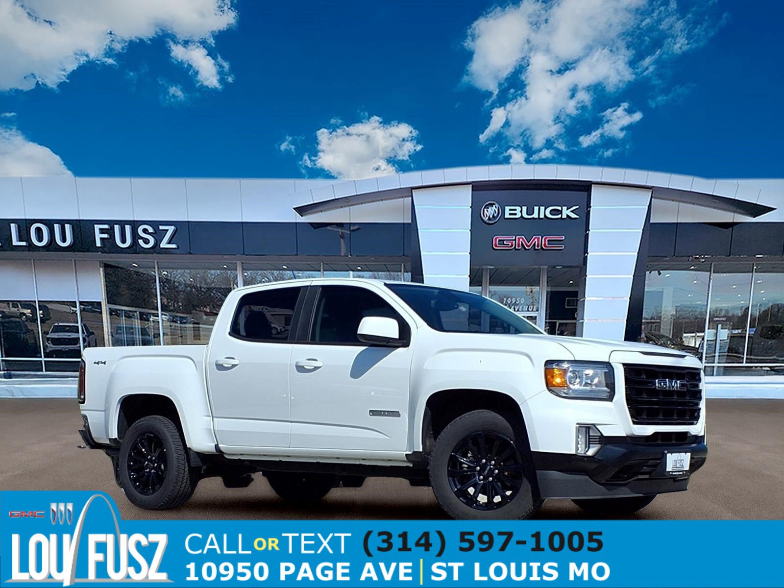 Used 2021 GMC Canyon Elevation w/ Driver Alert Package AWD/4WD image 1