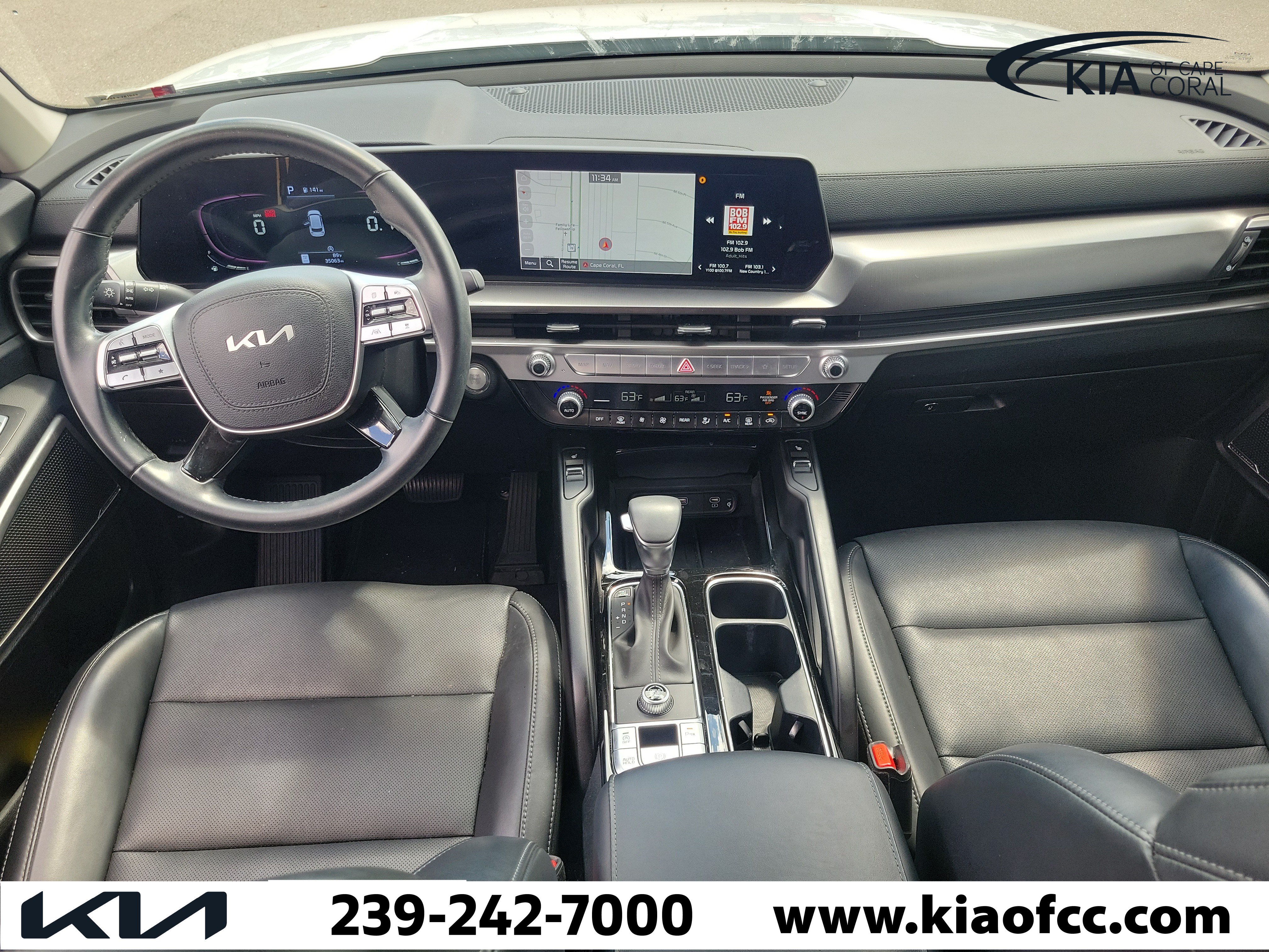Certified 2024 Kia Telluride S w/ S Sunroof Package FWD image 17