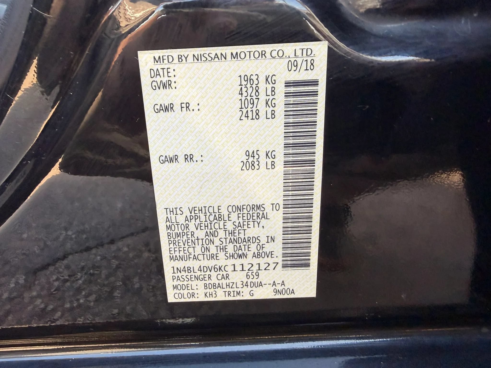Used 2019 Nissan Altima 2.5 SV FWD image 48