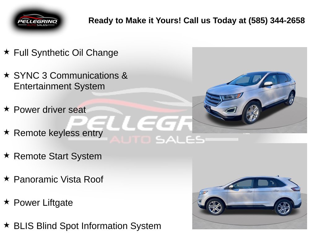 Used 2018 Ford Edge Titanium w/ Equipment Group 301A AWD/4WD image 5
