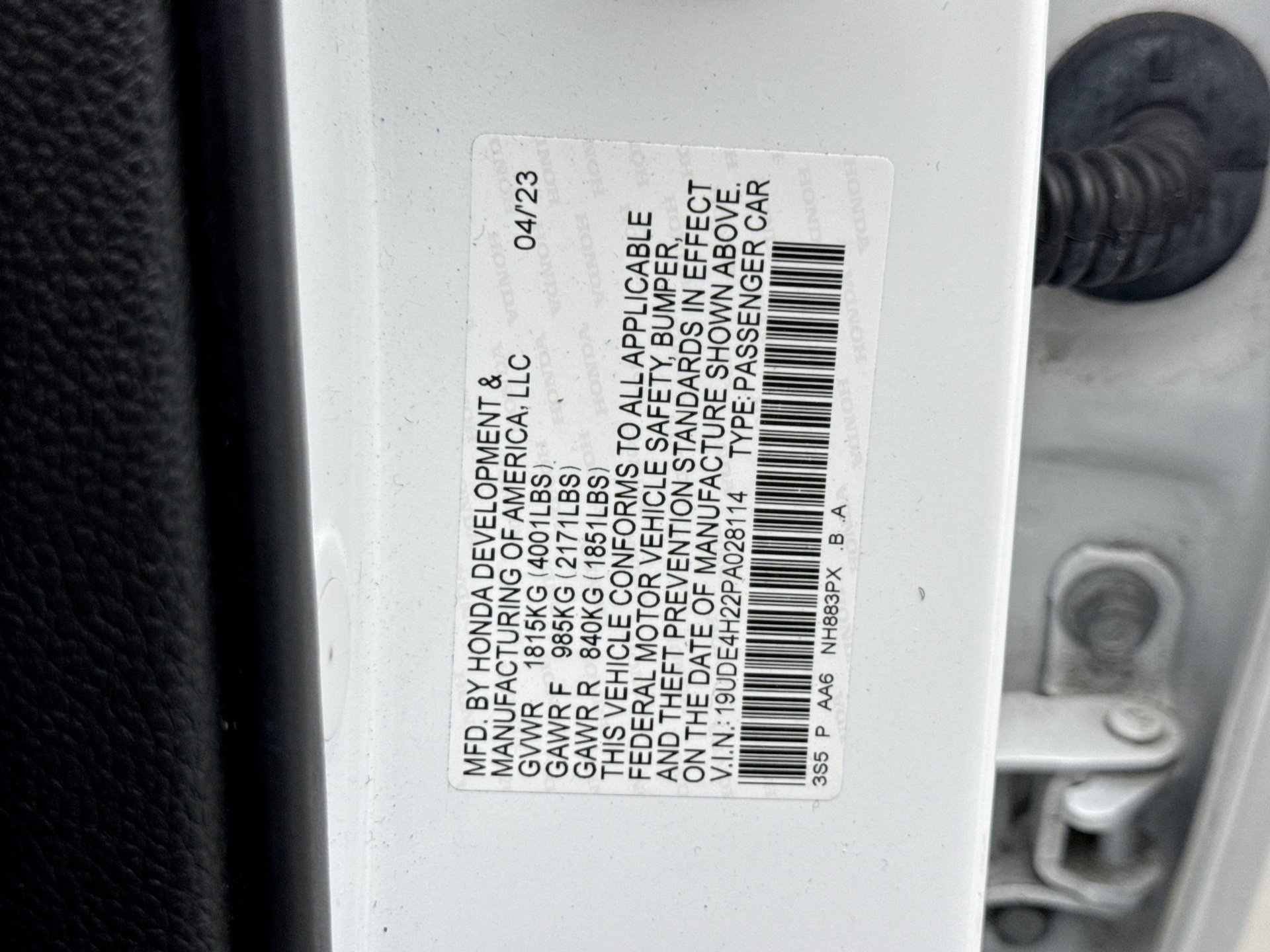 Used 2023 Acura Integra FWD image 24
