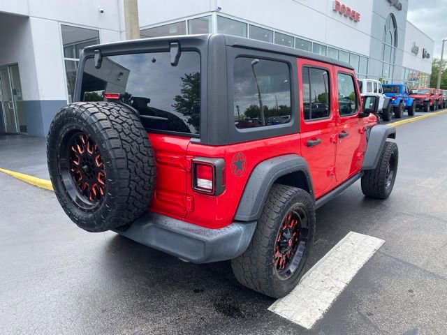 Used 2021 Jeep Wrangler Unlimited Sport AWD/4WD image 9