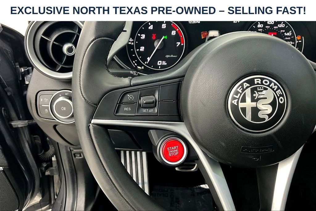 Used 2019 Alfa Romeo Giulia Ti Sport w/ Quick Order Package 22U Sport RWD image 25