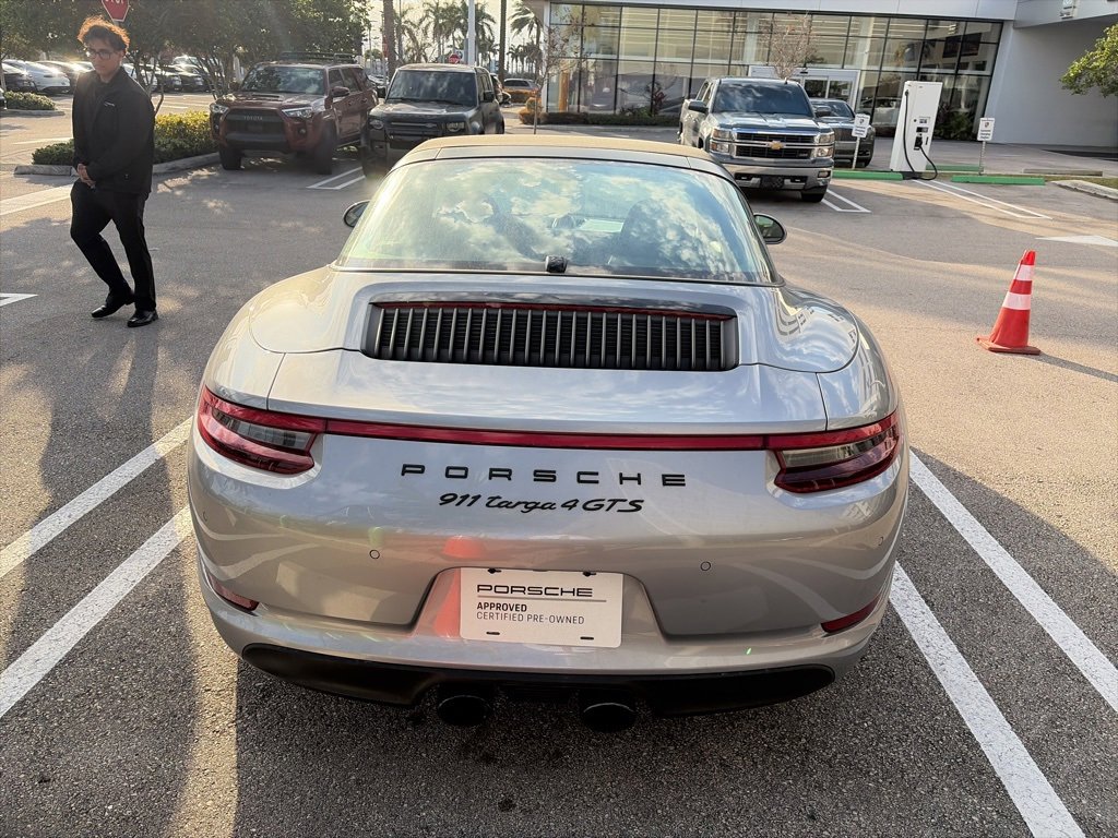 Certified 2019 Porsche 911 Targa 4 GTS image 8