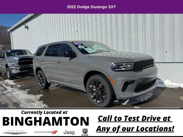 Used 2022 Dodge Durango SXT w/ Blacktop Package