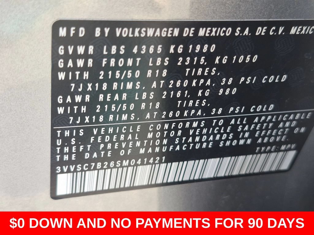 Used 2025 Volkswagen Taos SE FWD image 35