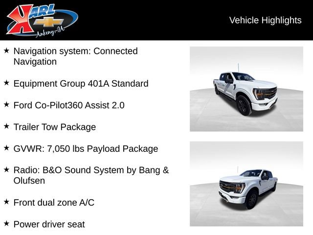 Used 2023 Ford F150 Tremor w/ Trailer Tow Package AWD/4WD image 2
