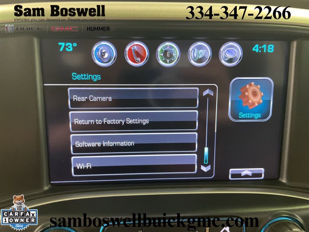 Used 2018 GMC Sierra 1500 SLT w/ Enhanced Driver Alert Package RWD image 16
