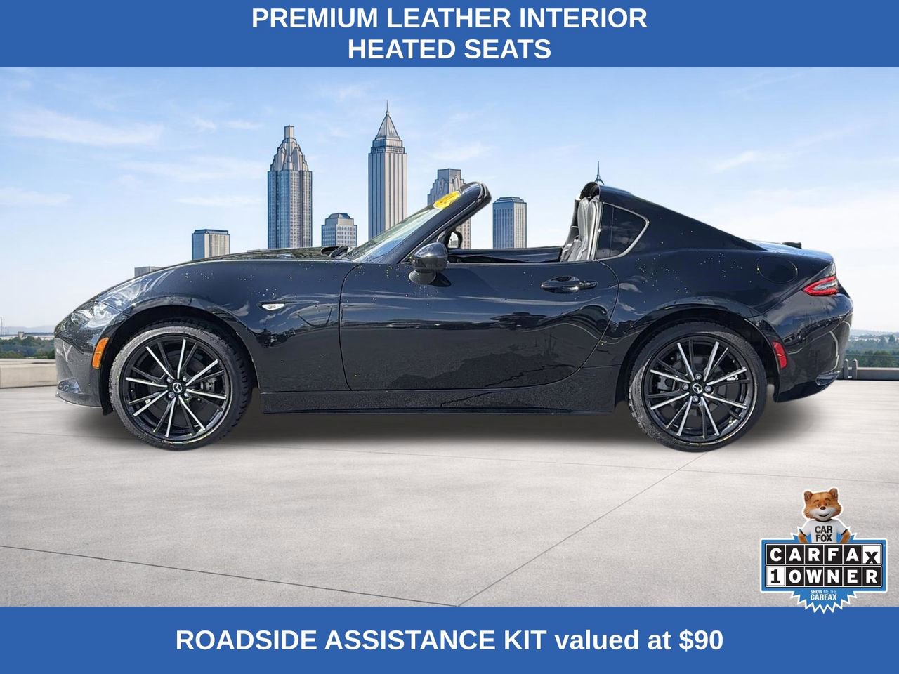 Used 2024 MAZDA MX-5 Miata RF Grand Touring w/ Weather Package image 2