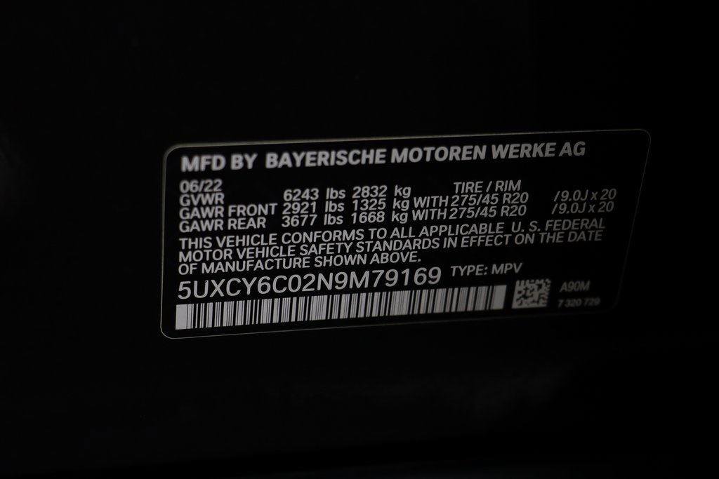Used 2022 BMW X6 xDrive40i w/ Premium Package image 23