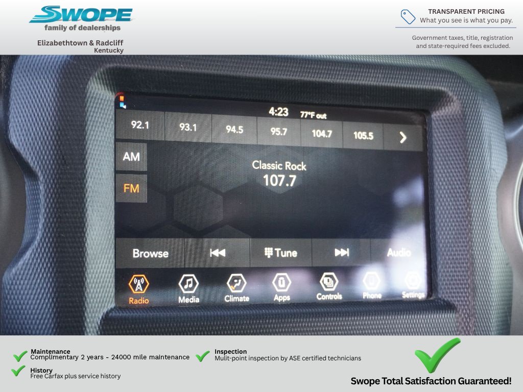 Used 2022 Jeep Wrangler Unlimited Sport AWD/4WD image 21