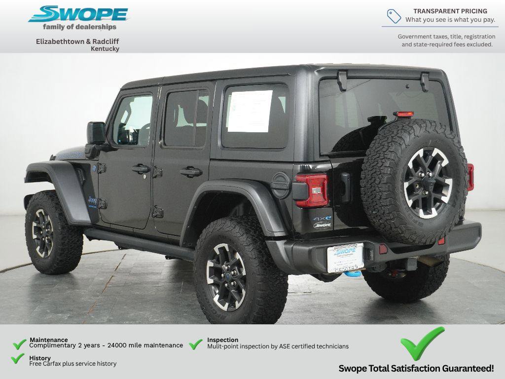 Used 2024 Jeep Wrangler Unlimited Rubicon 4xe AWD/4WD image 5