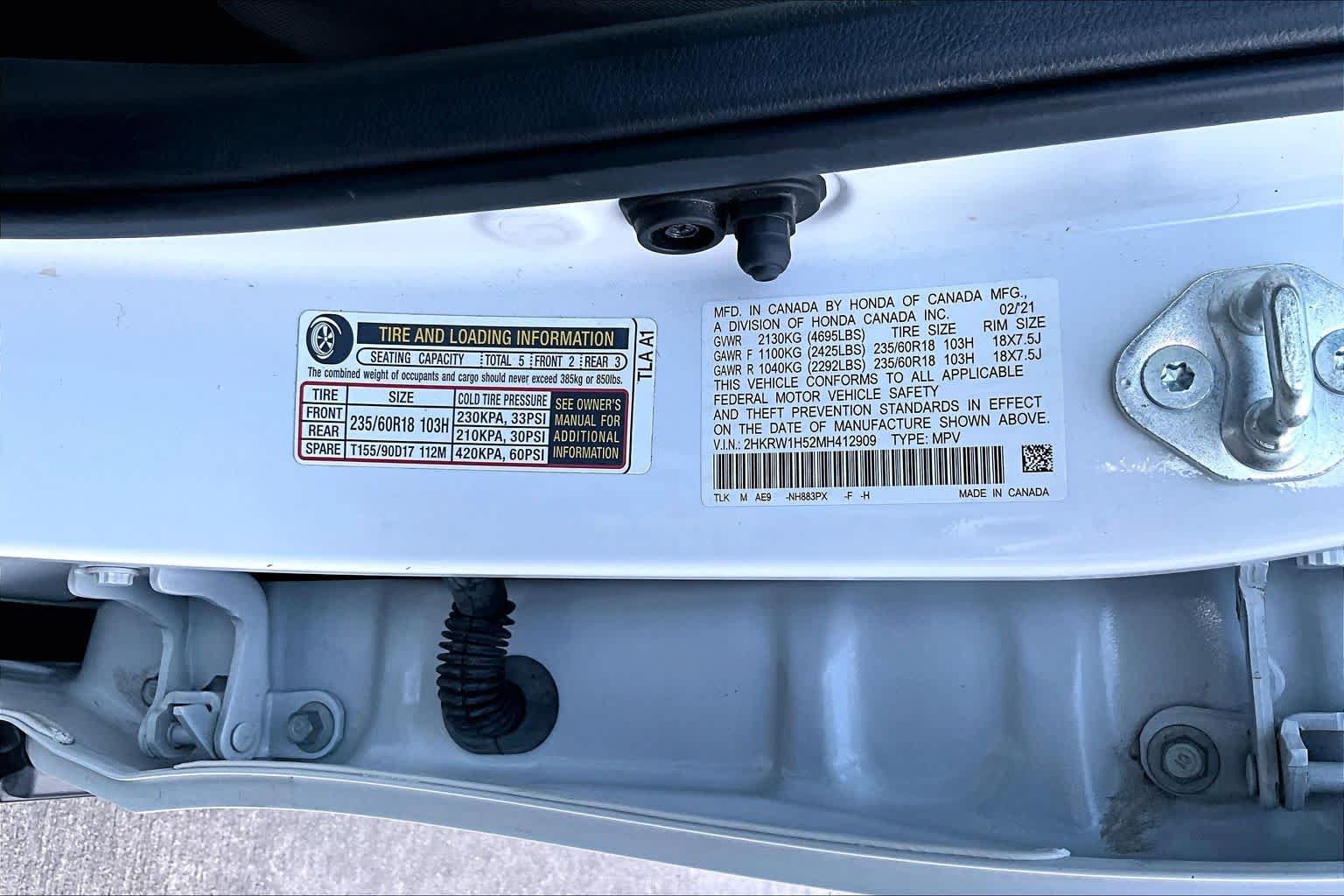Used 2021 Honda CR-V EX image 35