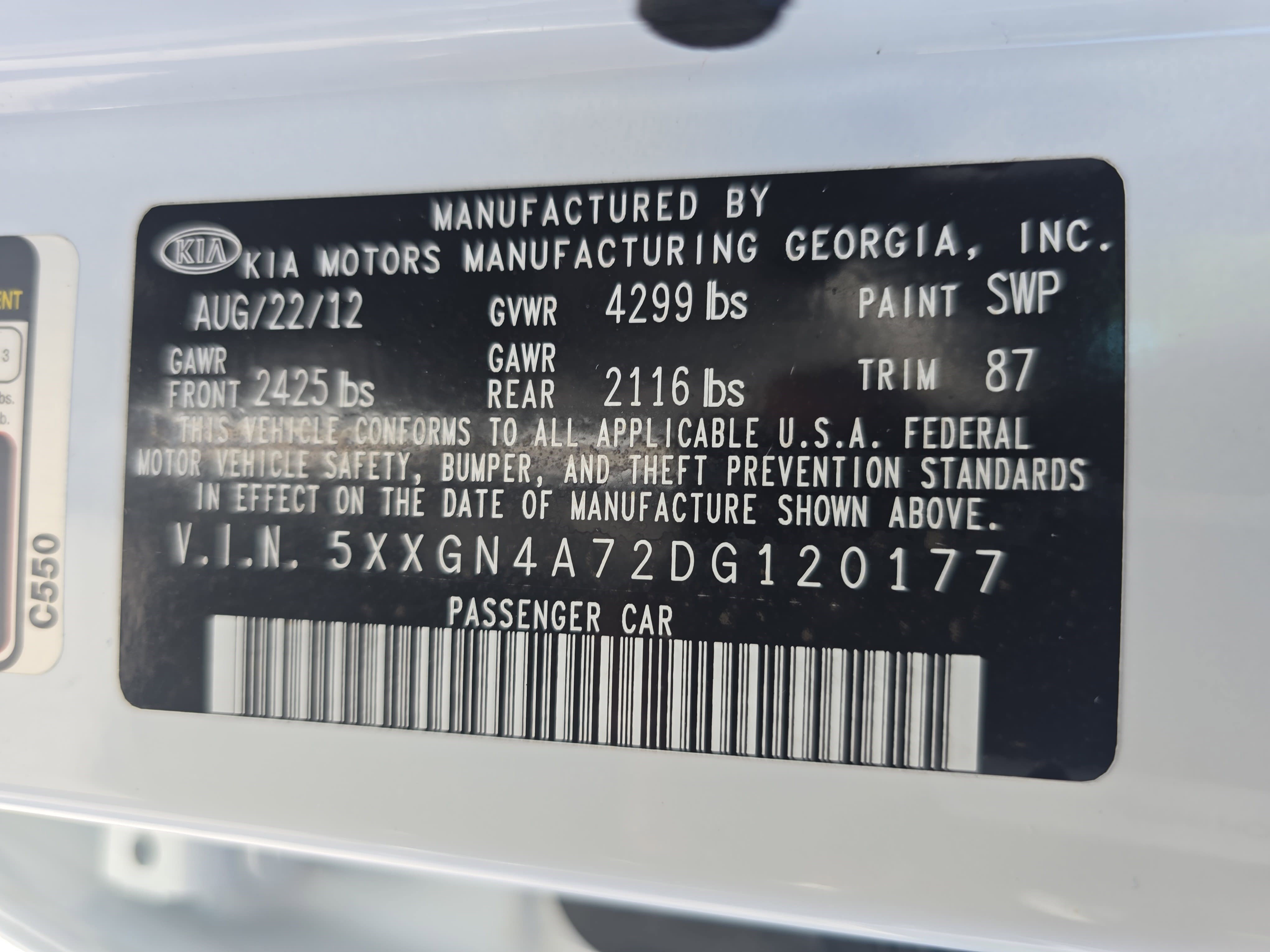 Used 2013 Kia Optima EX FWD image 31