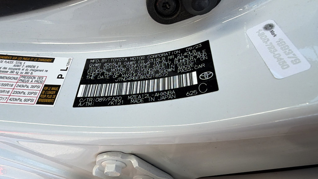 Certified 2024 Toyota Corolla SE FWD image 30