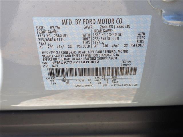 New 2026 Ford Explorer Active image 18