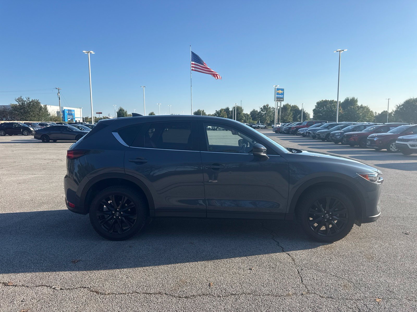 Used 2021 MAZDA CX-5 Carbon Edition FWD image 3
