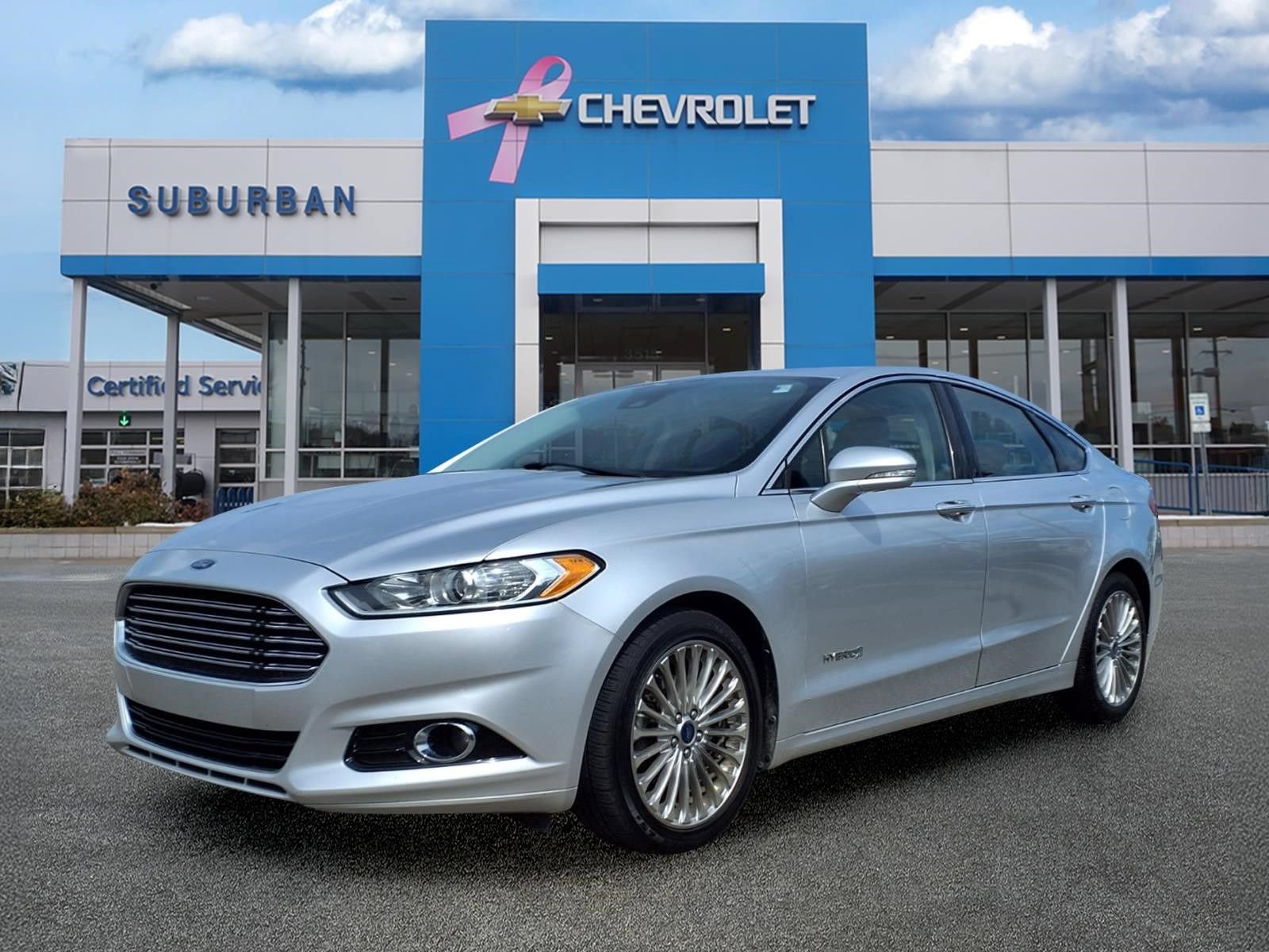 Used 2014 Ford Fusion Titanium FWD image 1