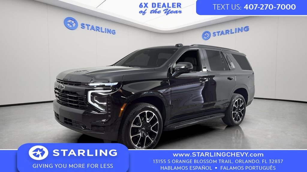 Certified 2025 Chevrolet Tahoe RST w/ Comfort Package image 1