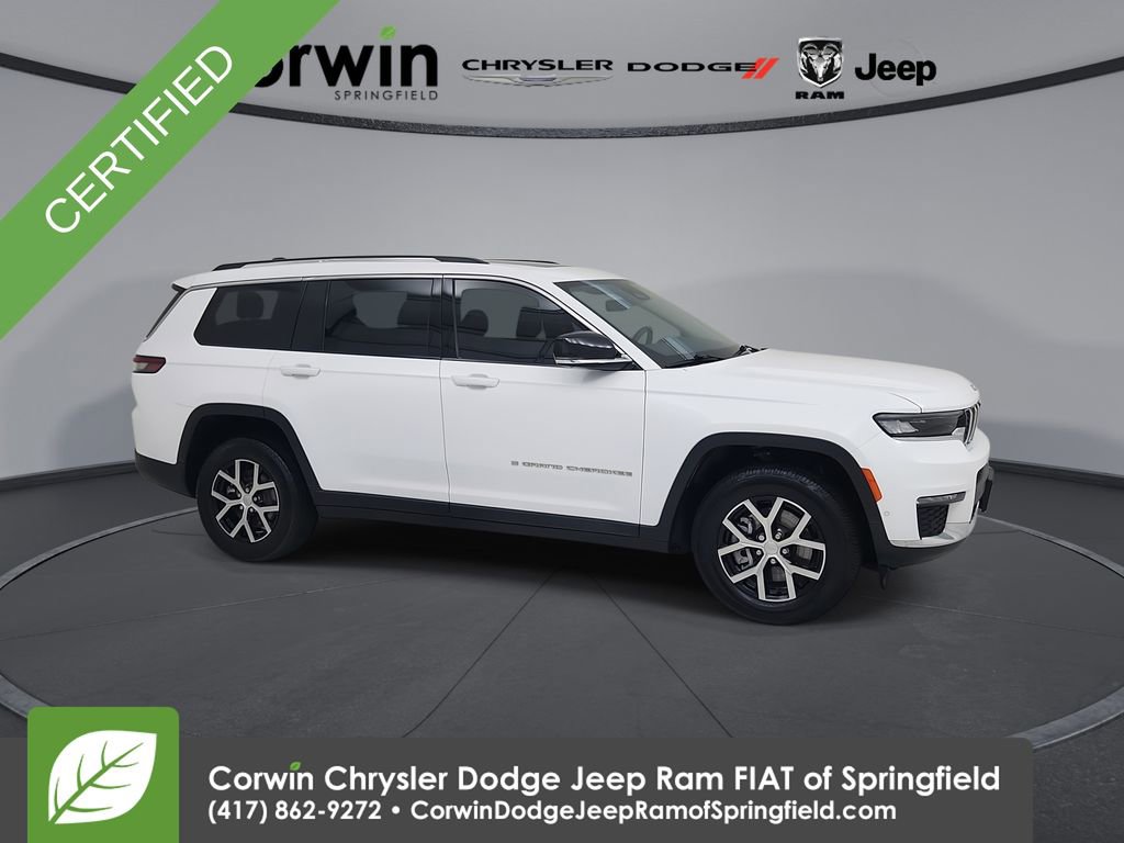 Certified 2023 Jeep Grand Cherokee L Limited w/ Luxury Tech Group II