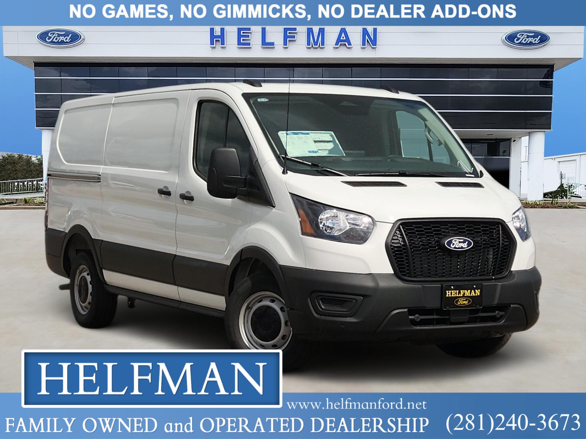 New 2027 Ford Transit 150 Low Roof w/ Load Area Protection Package