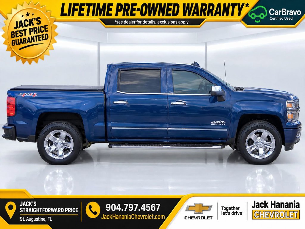 Certified 2015 Chevrolet Silverado 1500 High Country w/ High Country Premium Package AWD/4WD image 8