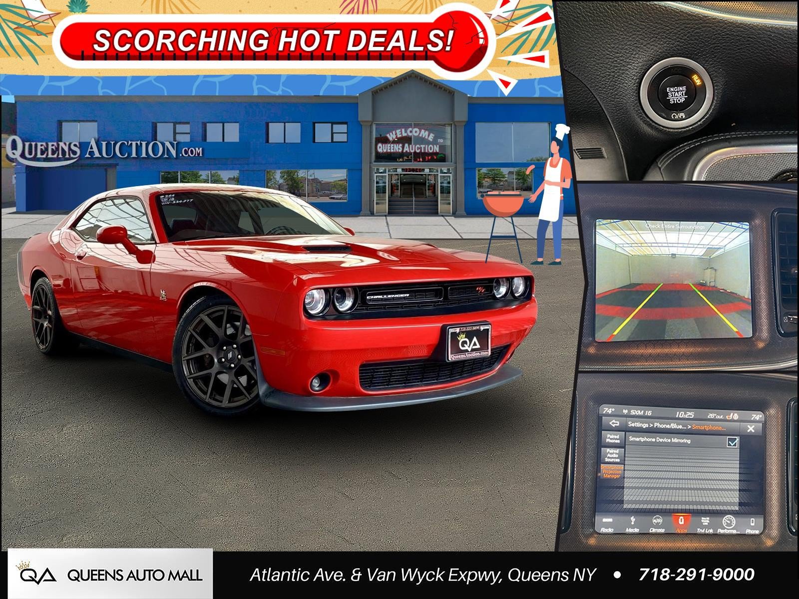Used 2018 Dodge Challenger R/T Scat Pack w/ Leather Interior Group RWD video 1
