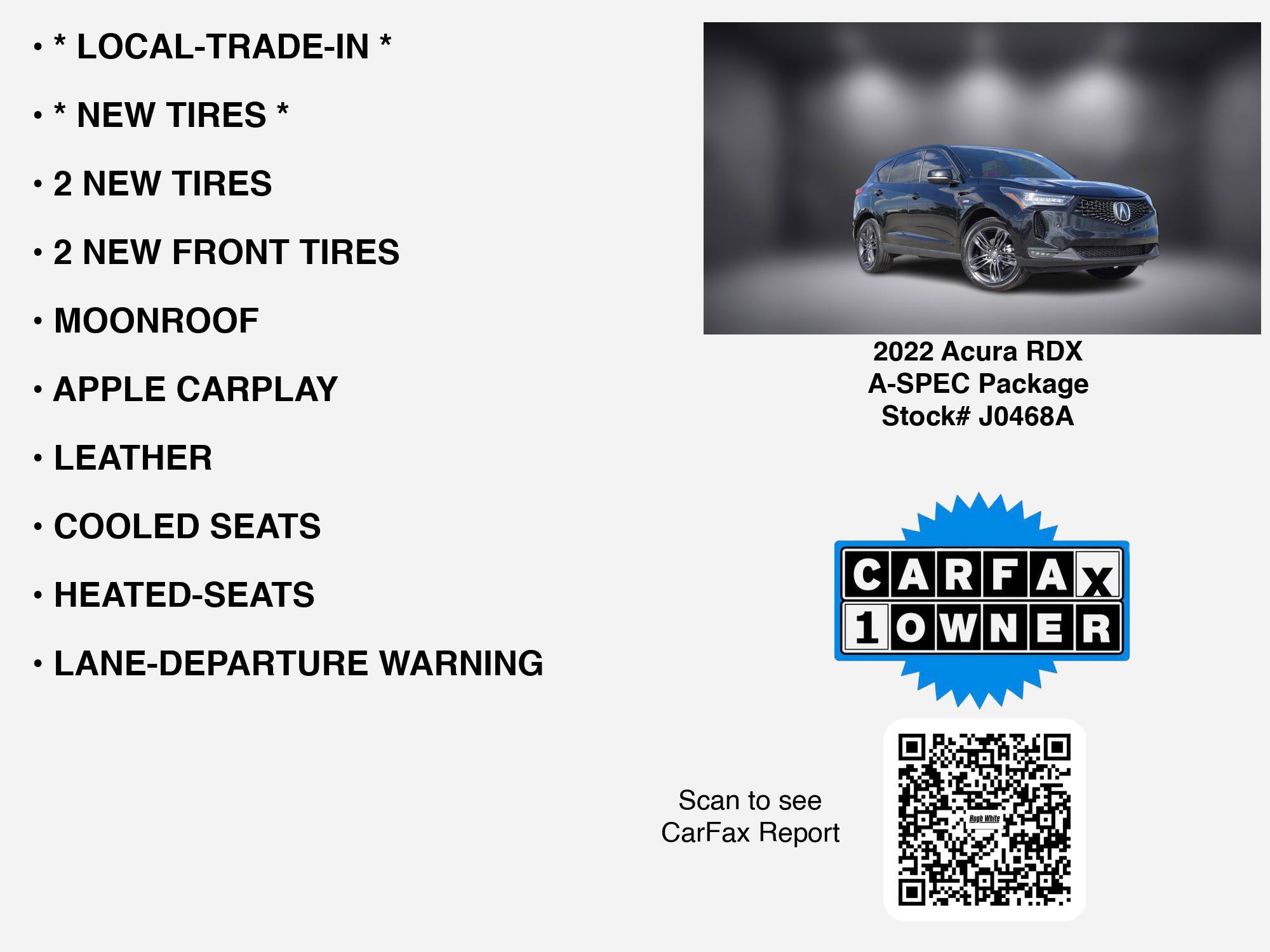 Used 2022 Acura RDX A-Spec AWD/4WD image 7
