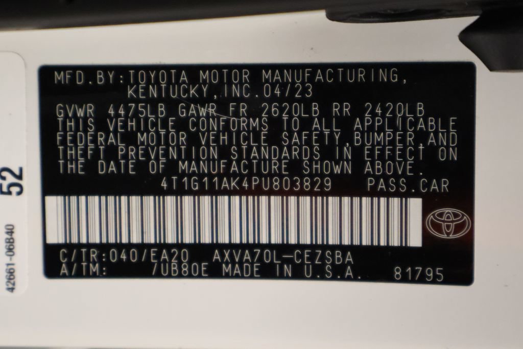 Used 2023 Toyota Camry SE FWD image 17