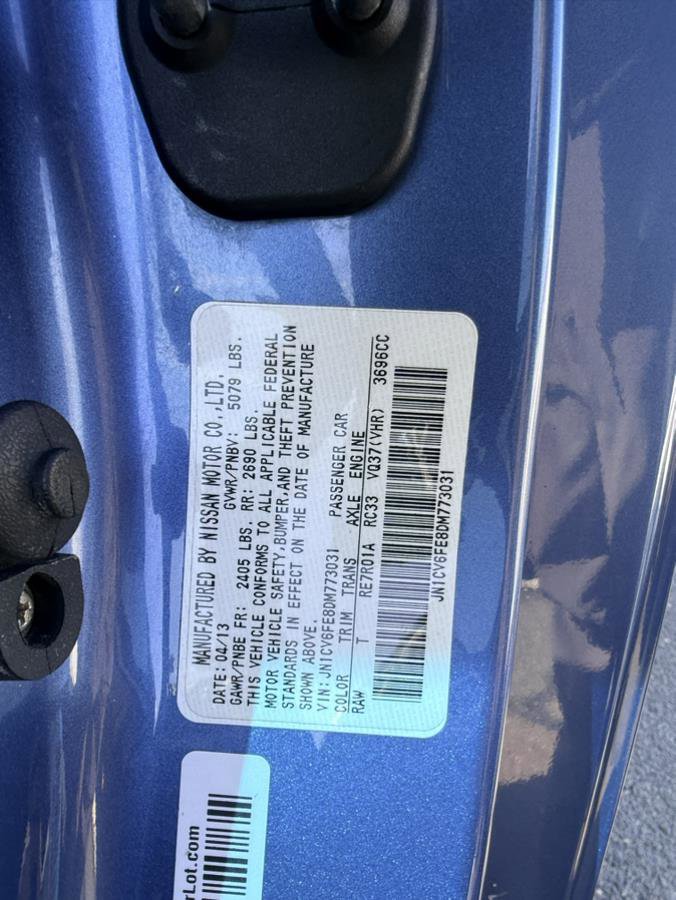 Used 2013 INFINITI G37 Sport w/ Premium Pkg RWD image 30