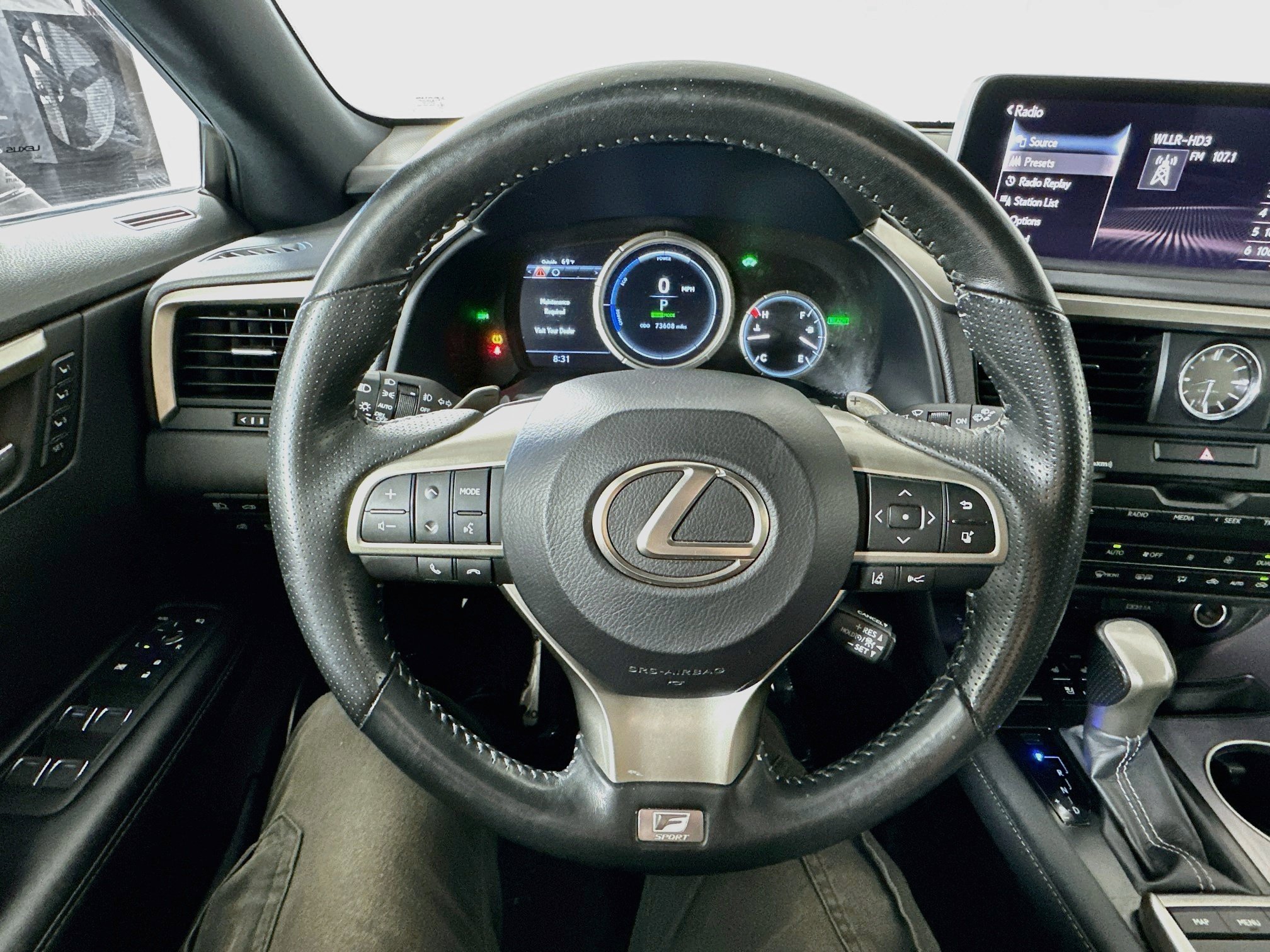 Certified 2021 Lexus RX 450h F Sport w/ Cold Weather Package (CT) AWD/4WD image 11