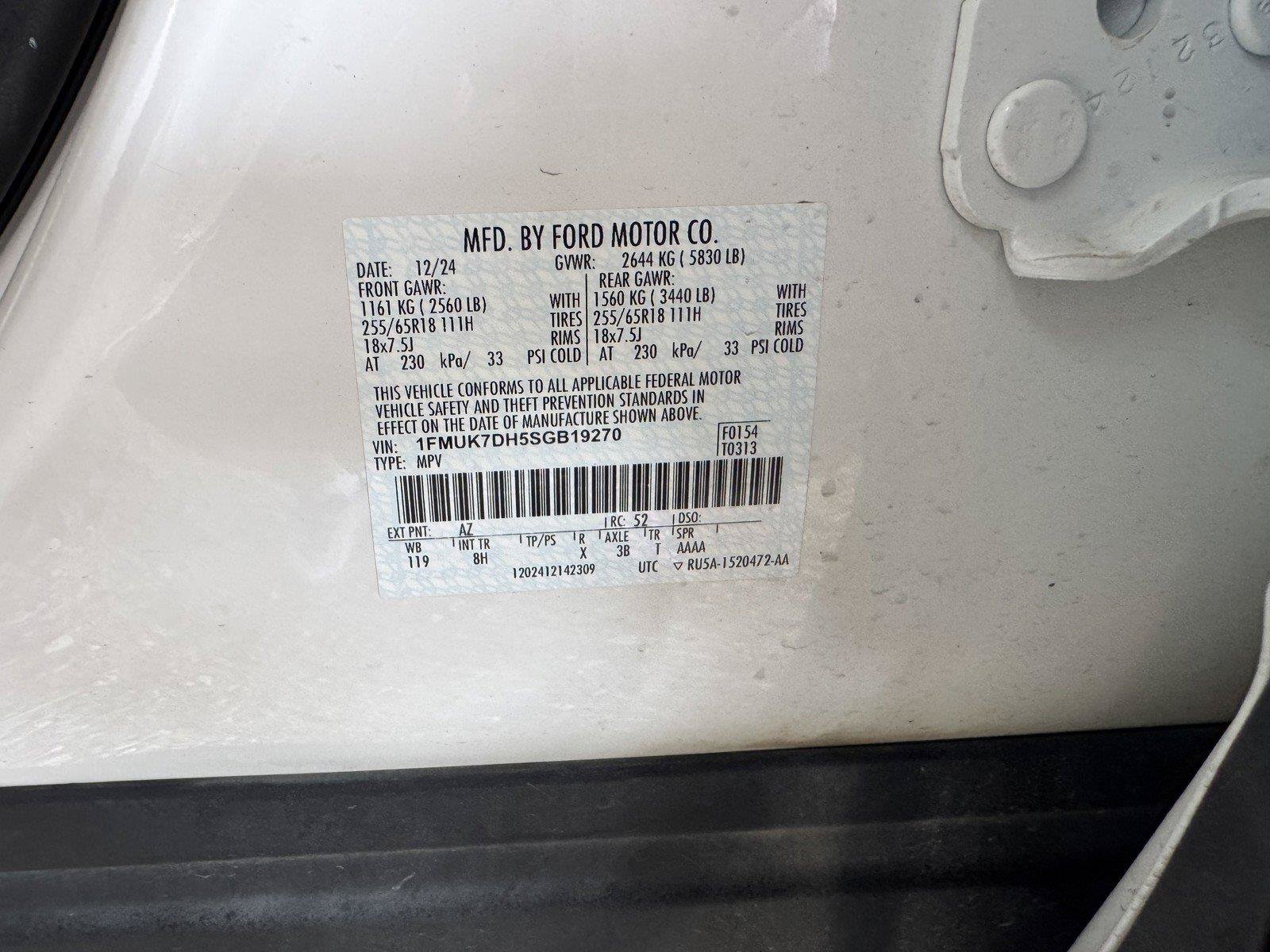 Used 2025 Ford Explorer Active RWD image 51