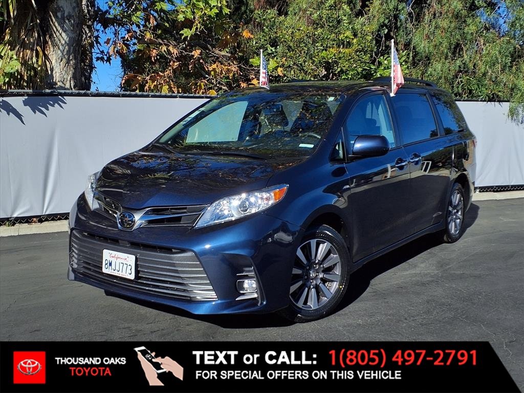 Certified 2020 Toyota Sienna XLE