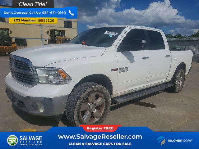 Used 2015 RAM 1500 Big Horn