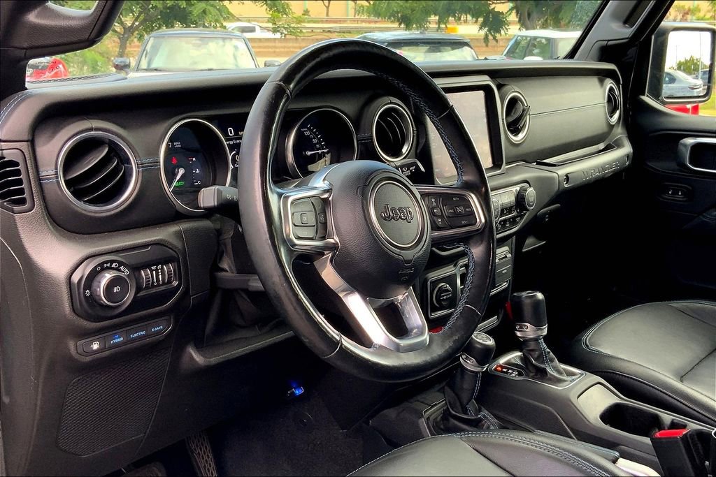 Used 2021 Jeep Wrangler Unlimited Rubicon 4xe w/ Dual Top Group image 14