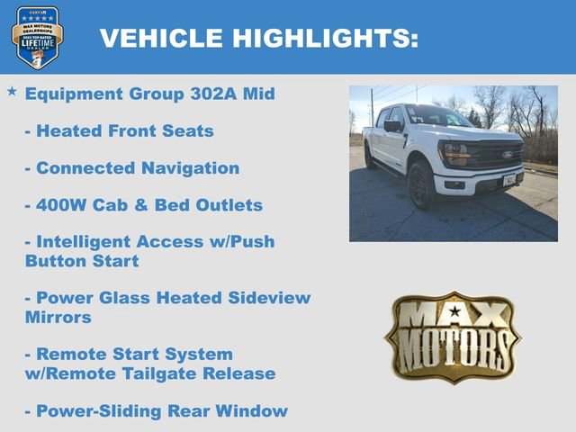 New 2025 Ford F150 XLT w/ Equipment Group 302A MID image 16