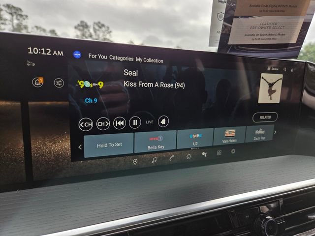 Certified 2025 INFINITI QX80 Sensory image 30