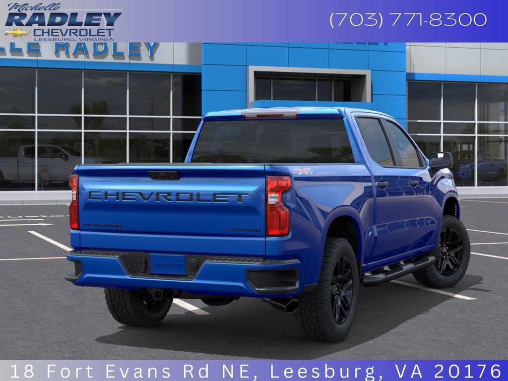 New 2026 Chevrolet Silverado 1500 Custom w/ Turbomax Blackout Package image 4