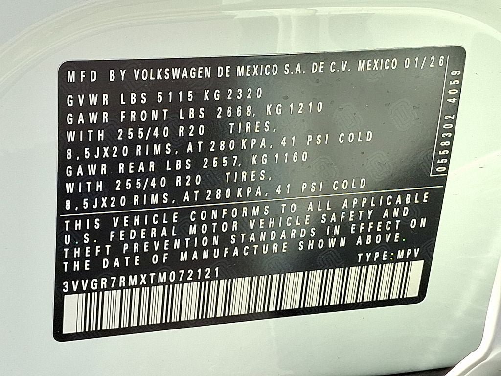 New 2026 Volkswagen Tiguan SE R-Line AWD/4WD image 18